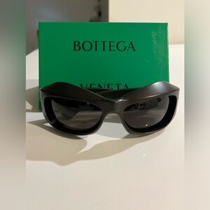Bottega Veneta 63 MM Sport Wrap Sunglasses